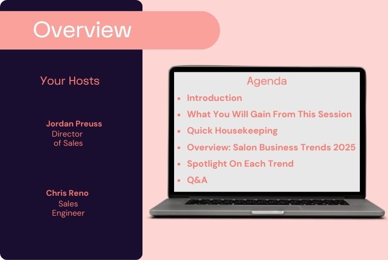 Overview of DaySmart Salon's webinar on How to Leverage the 2025 Business Trends to Grow Your Salon
